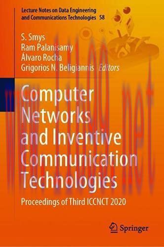 [FOX-Ebook]Computer Networks and Inventive Communication Technologies: Proceedings of Third ICCNCT 2020
