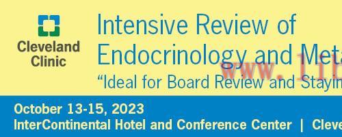 [AME]Cleveland Clinic Intensive Review of Endocrinology & Metabolism 2023 (Videos) 