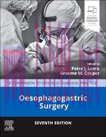 [PDF]Oesophagogastric Surgery: A Companion to Specialist Surgical Practice 7th Edition