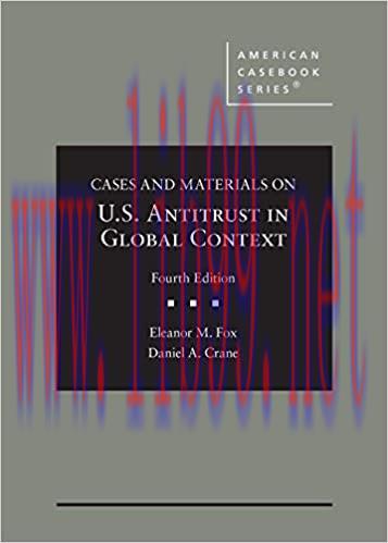 [PDF]Cases and Materials on U.S. Antitrust in Global Context (American Casebook Series) 4th Edition