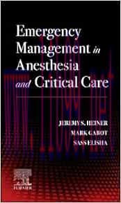 [AME]Emergency Management in Anesthesia and Critical Care (EPUB) 