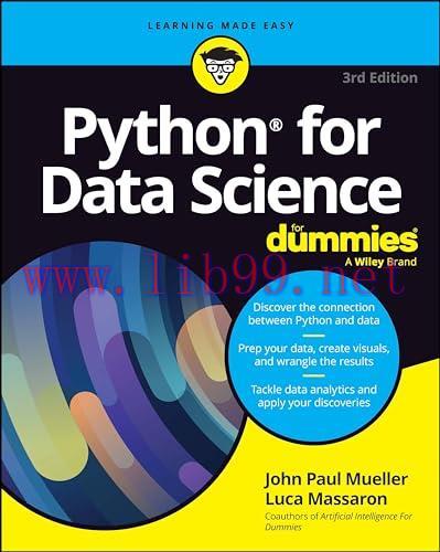 [FOX-Ebook]Python for Data Science For Dummies, 3rd Edition