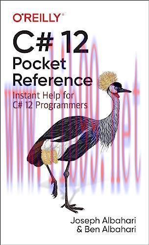 [FOX-Ebook]C# 12 Pocket Reference: Instant Help for C# 12 Programmers