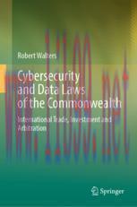 [PDF]Cybersecurity and Data Laws of the Commonwealth: International Trade, Investment and Arbitration