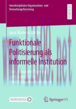 [PDF]Funktionale Politisierung als informelle Institution: Eine „Grounded Typology“ politikzentrierter Handlungsentscheidungen