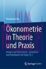[PDF]Ökonometrie in Theorie und Praxis: Analyse von Querschnitt-, Zeitreihen- und Paneldaten mit Stata 15.1
