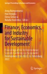 [PDF]Finance, Economics, and Industry for Sustainable Development: Proceedings of the 3rd International Scientific Conference on Sustainable Development (ESG 2022), St. Petersburg 2022