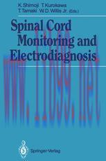 [PDF]Spinal Cord Monitoring and Electrodiagnosis