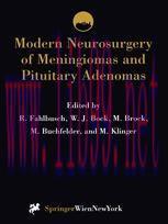 [PDF]Modern Neurosurgery of Meningiomas and Pituitary Adenomas