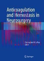 [PDF]Anticoagulation and Hemostasis in Neurosurgery