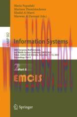 [PDF]Information Systems: 20th European, Mediterranean, and Middle Eastern Conference, EMCIS 2023, Dubai, United Arab Emirates, December 11-12, 2023, Proceedings, Part II