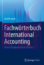 [PDF]Fachwörterbuch International Accounting: Deutsch-Englisch/Englisch-Deutsch