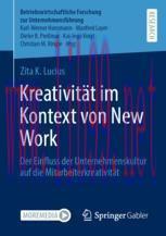 [PDF]Kreativität im Kontext von New Work: Der Einfluss der Unternehmenskultur auf die Mitarbeiterkreativität