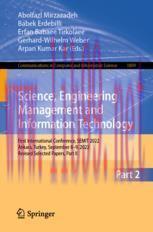 [PDF]Science, Engineering Management and Information Technology: First International Conference, SEMIT 2022, Ankara, Turkey, September 8-9, 2022, Revised Selected Papers, Part II