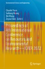 [PDF]Proceedings of 4th International Conference on Resources and Environmental Research—ICRER 2022