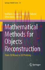 [PDF]Mathematical Methods for Objects Reconstruction: From_ 3D Vision to 3D Printing