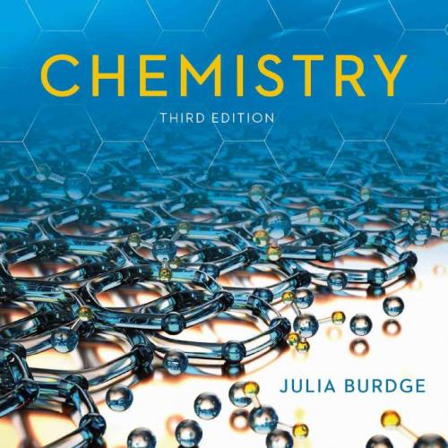 Chemistry, 3rd Edition by Julia Burdge