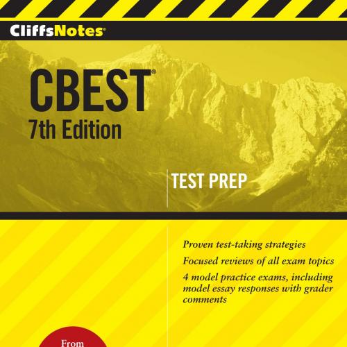 CliffsNotes Cbest, 7th Edition (Cliffs Test Prep Cbest) - Jerry Bobrow Ph.D_