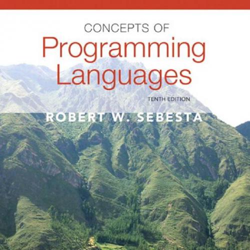 Concepts of Programming Languages 10th Edition