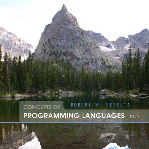 Concepts of Programming Languages 11th Edition