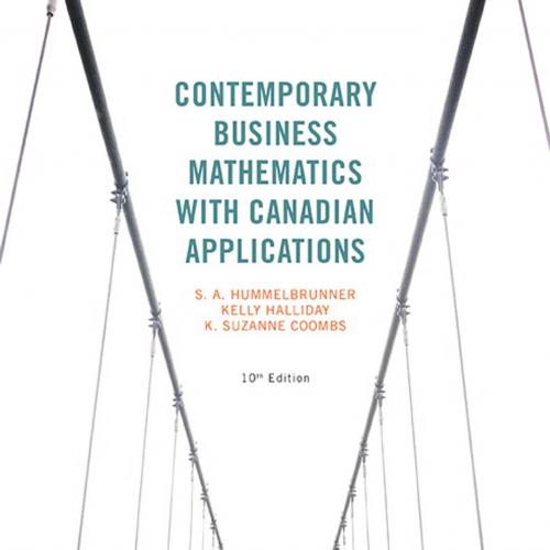 Contemporary Business Mathematics with Canadian Applications 10th