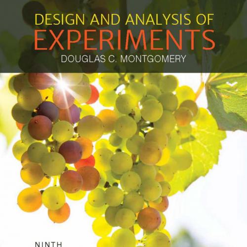 Design and Analysis of Experiments 9th - Douglas C. Montgomery
