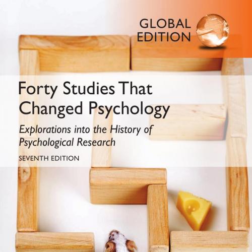 Forty Studies That Changed Psychology, Global Edition - Hock, Roger R_