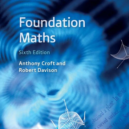 Foundation Maths 6th - Croft, Tony,Davison, Robert_