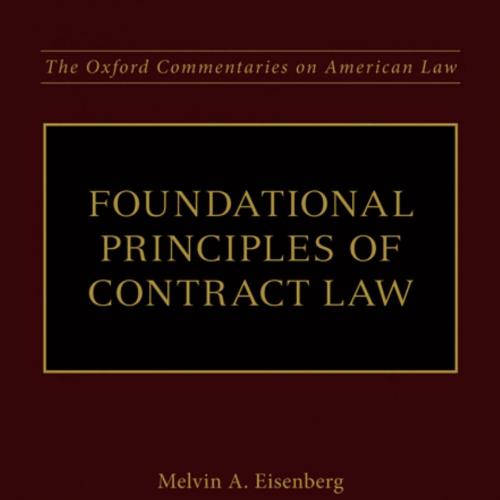 Foundational Principles of Contract Law - Wei Zhi