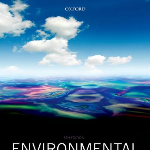 Environmental Law 8th Edition by Nancy K. Kubasek