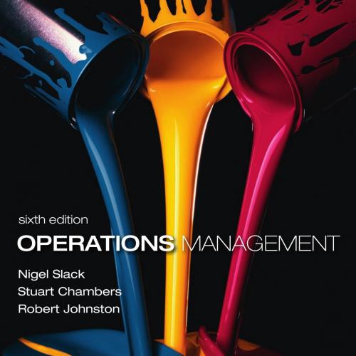 Operations Management 6th Edition