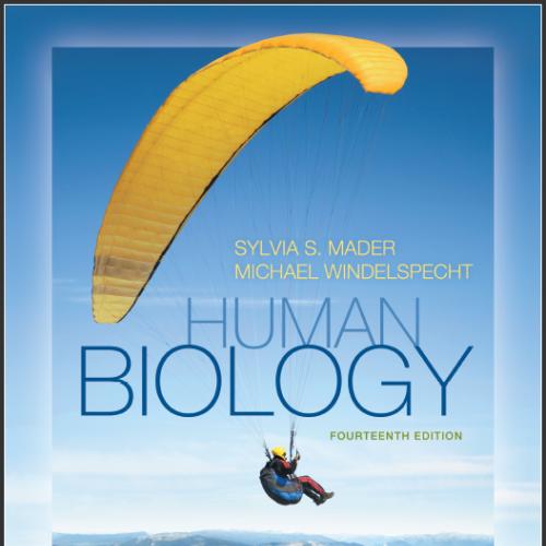 (TB)Human Biology 14th Edition by Michael Windelspecht Sylvia Mader .zip