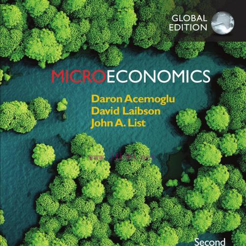 Microeconomics 2nd Global Edition by Daron Acemoglu