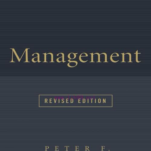 Management Rev Ed - Peter F. Drucker