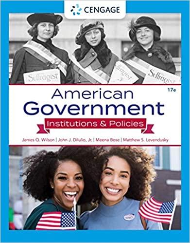 [PDF][Ebook]American Government, Institutions & Policies, 17th Edition