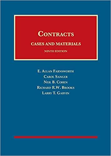 [PDF]Contracts Cases and Materials (University Casebook Series) 9th Edition