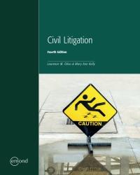 [PDF]Civil Litigation 4th Edition [Laurence M. Olivo]