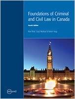 [PDF]Foundations of Criminal and Civil Law in Canada 4th Edition