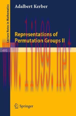 Representations of Permutation Groups II